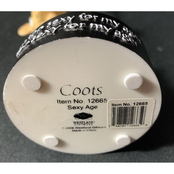 2008 Coots Senior Citizen Figurine "I’m to sexy for my age #12665 - Picture 6 of 7